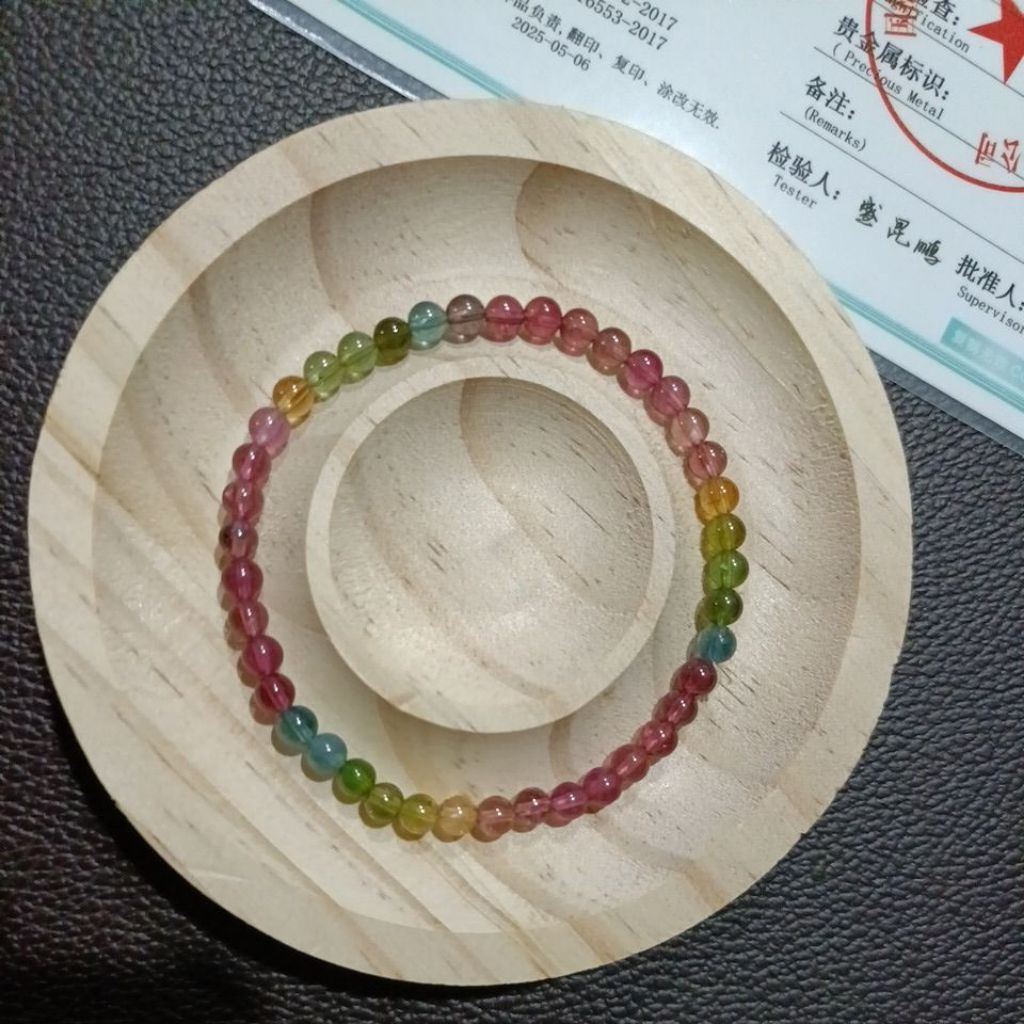 Gelang Natural Batu Alam Tourmaline