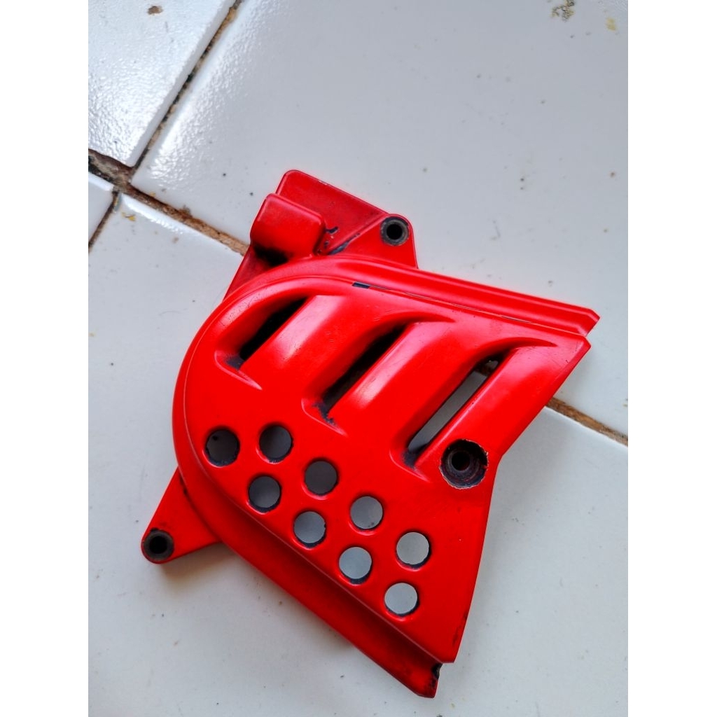 Tutup gear depan Trail Hyosung Bosowa rx 125 ori copotan
