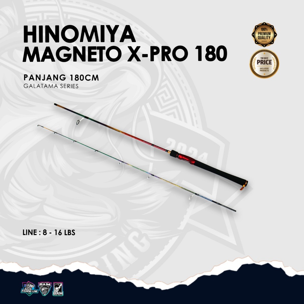 Joran Hinomiya MAGNETO X-PRO 165/180cm 8-16lbs