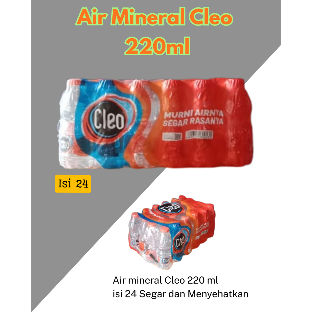 Air Mineral Cleo 330 ml