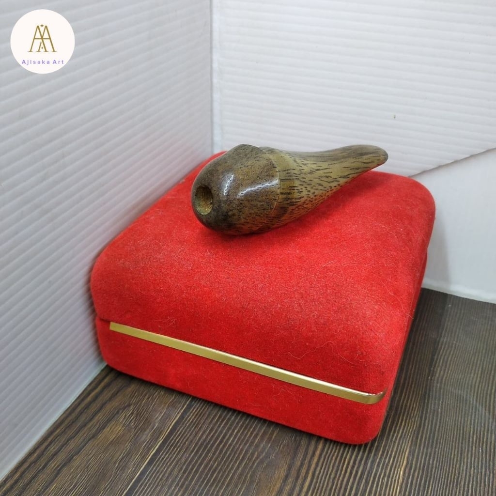 AJISAKA_ART | pipa once / once cangklong unik dan antik kayu Bidara