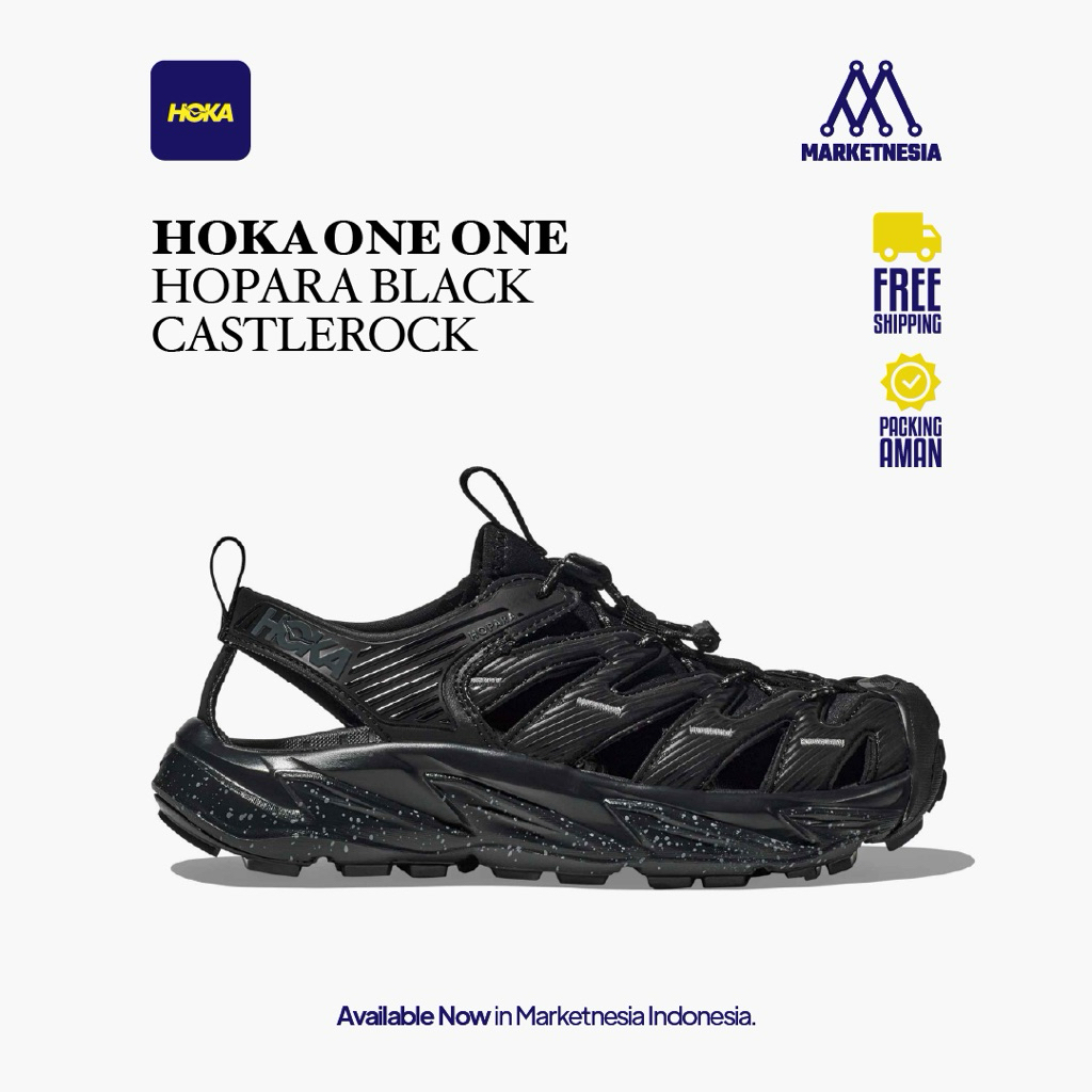 Hoka Hoka One One Hopara Black Castlerock Original BNIB