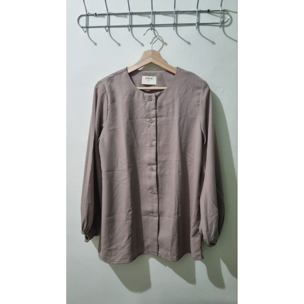 46. Blouse Aska Label (Preloved)