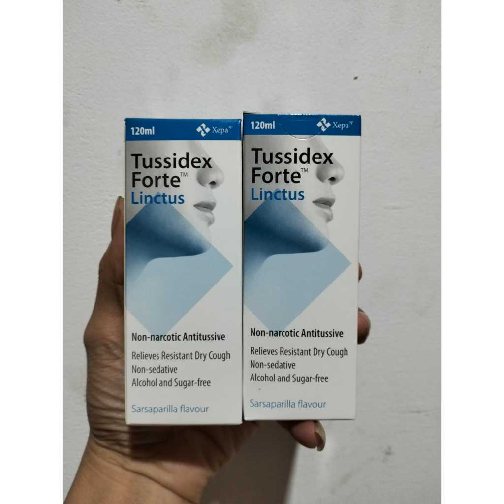 TUSSIDEX FORTE LINCTUS 120ML ORIGINAL OBAT BATUK KERING
