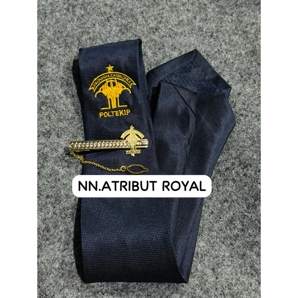 DASI PANJANG POLTEKIP + JEPITAN POLTEKIP | DASI PANJANG POLTEKIP | JEPITAN POLTEKIP