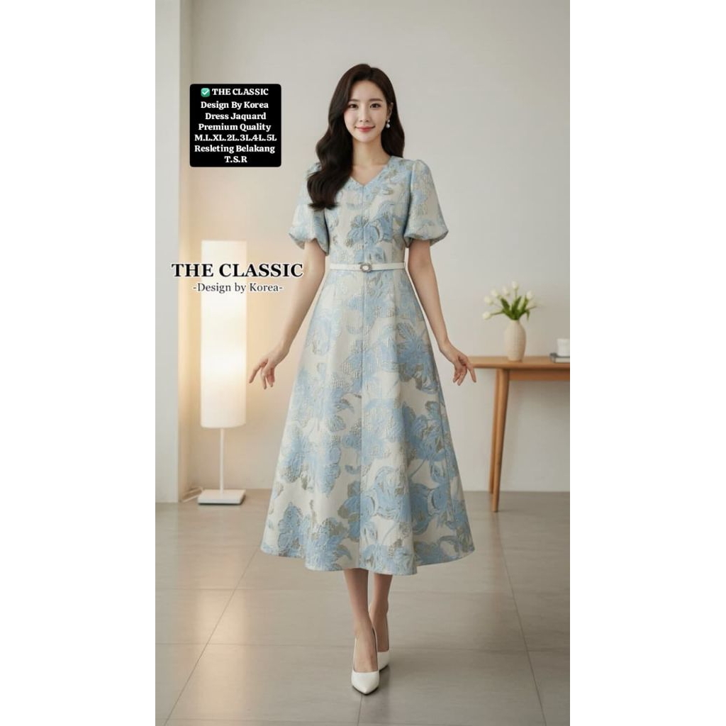 Dress Ala Zimmerman Premium Import Dress Kondangan Dress Pesta Dress Natal Dress Greja Dress Modis