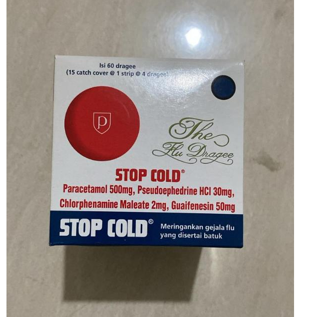 Stop Cold 1 BOX isi 15 Lembar