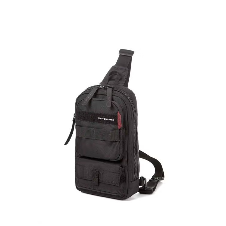 Samsonite Lochill Tas Slingbag Pria Warna Hitam & Army