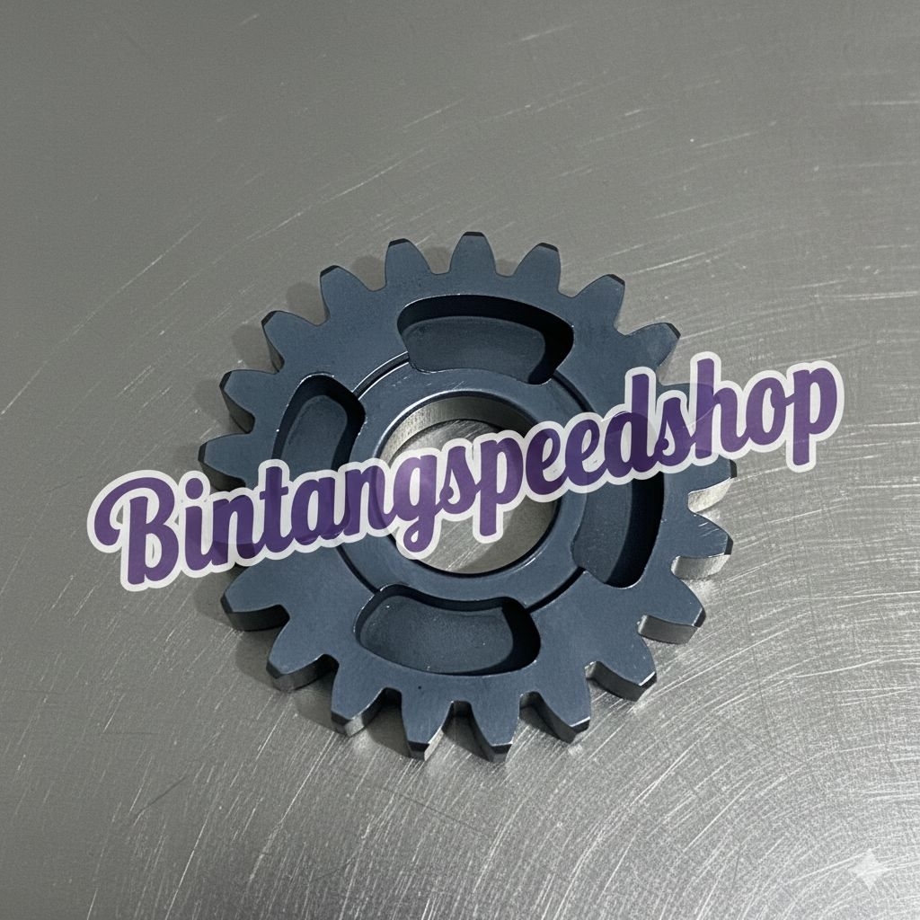 Rasio Racing f1/fizr gigi 4 mata 21T lawan std