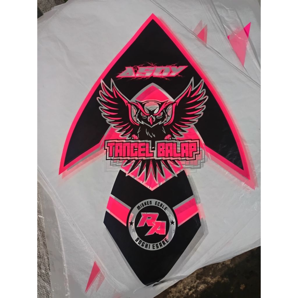 kertas layangan Sukhoi 2 warna100pcs