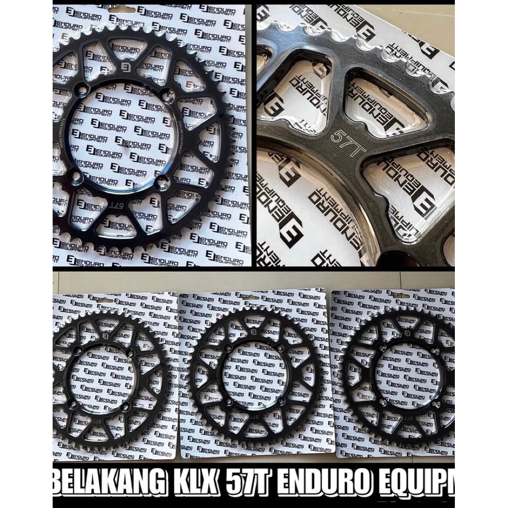 Gir belakang Klx 57T Enduro equipment