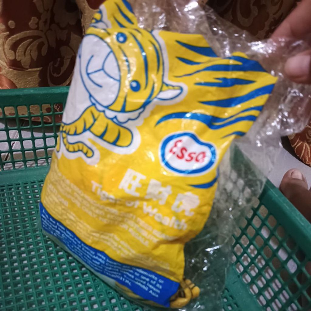 boneka harimau kuning PL 0012