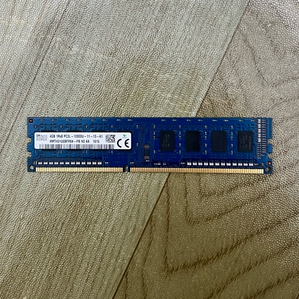 RAM PC 1Rx8 4GB DDR3L-12800U/1600MHz DIMM