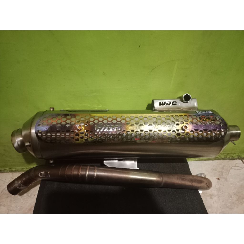 Knalpot Kondoman WRC SS02 Aerox Old Sarteng