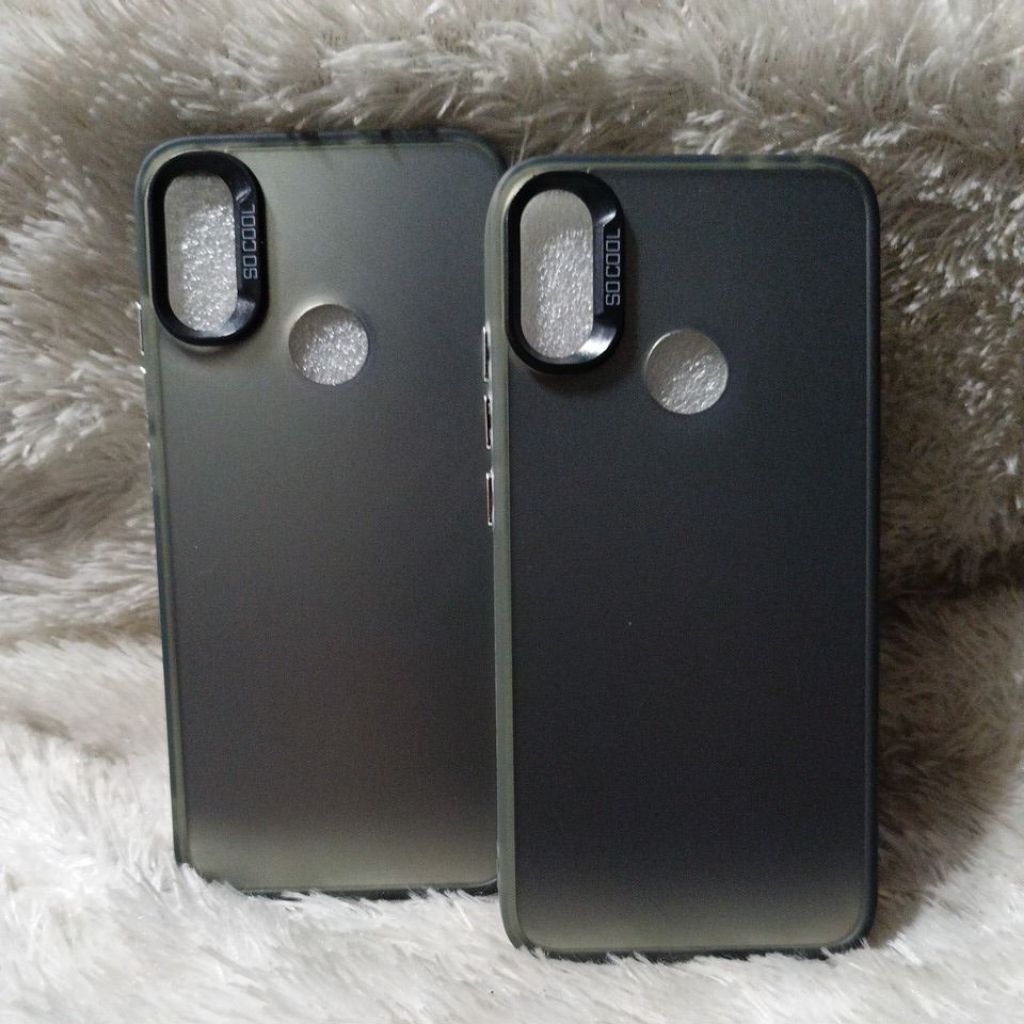 SoftCase Casing Imd Redmi Note 7/Note 7 Pro Silikon Haybrid Hologram Pelindung Belakang HP Camera Pr