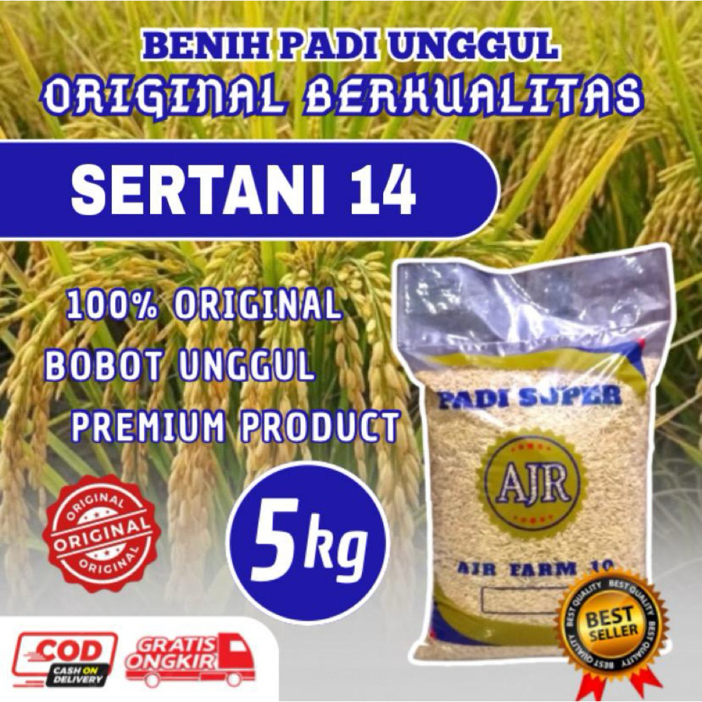 benih Padi unggul SERTANI 14 (5kg)