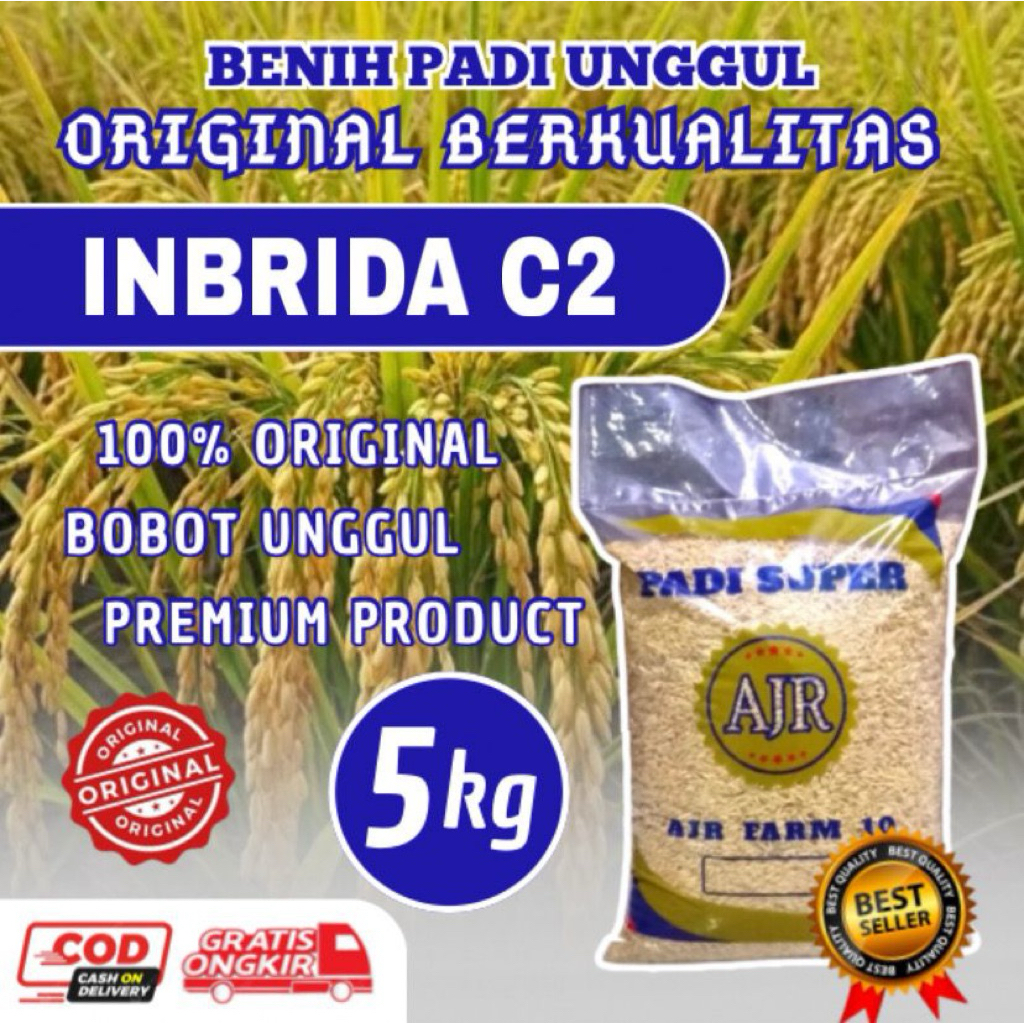 benih Padi unggul INBRIDA C2 (5kg)