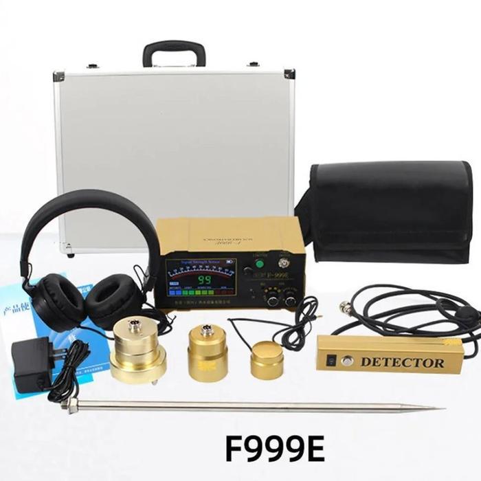 Water Leak Detector F999E Water Pipe Leak Detection Instrument Household Water Pipe Leakage Floor He