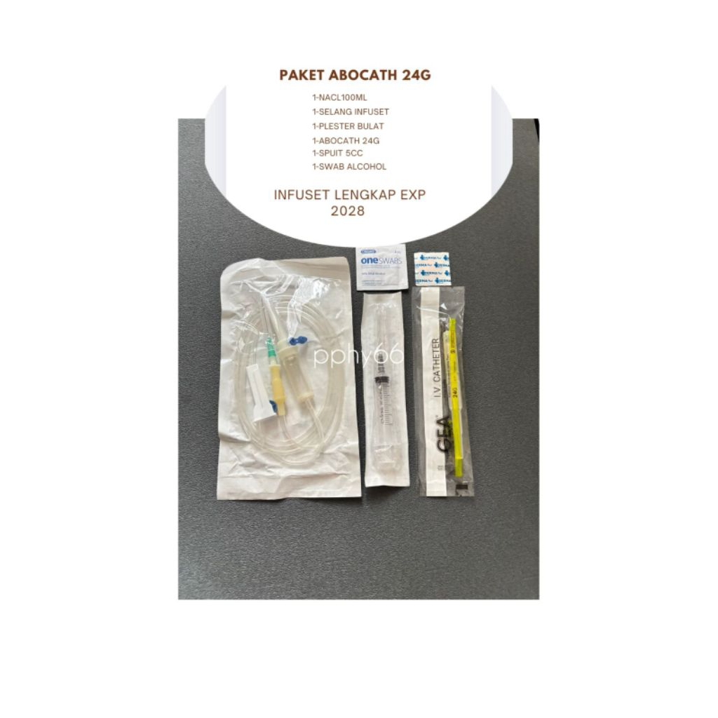 Infus Set Complete Lengkap