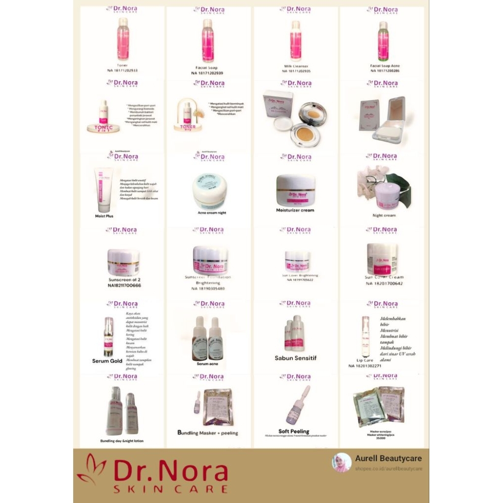 TOTOL JERAWAT Dr. NORA SKINCARE | ACNE SOL