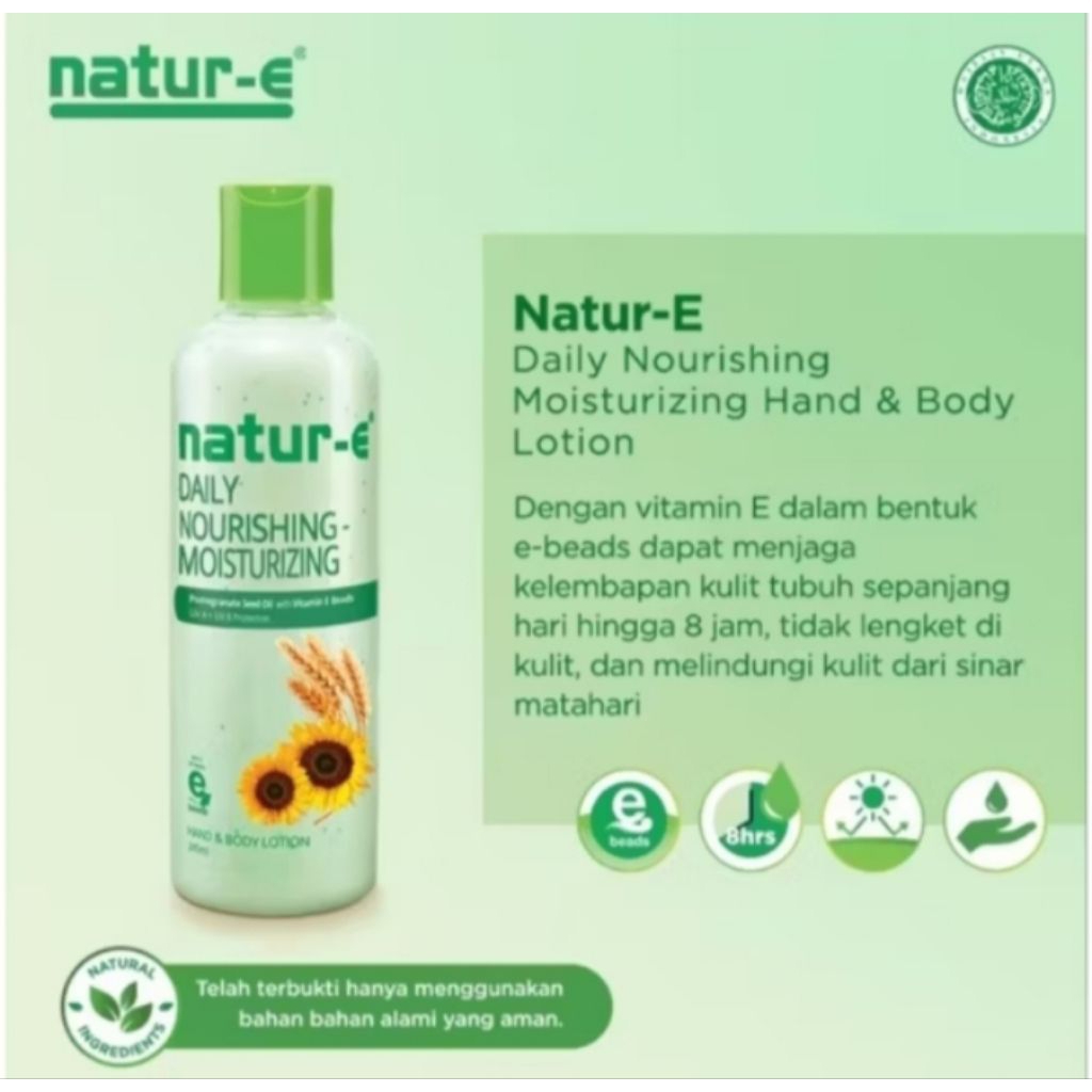 Natur e body lotion 100ml