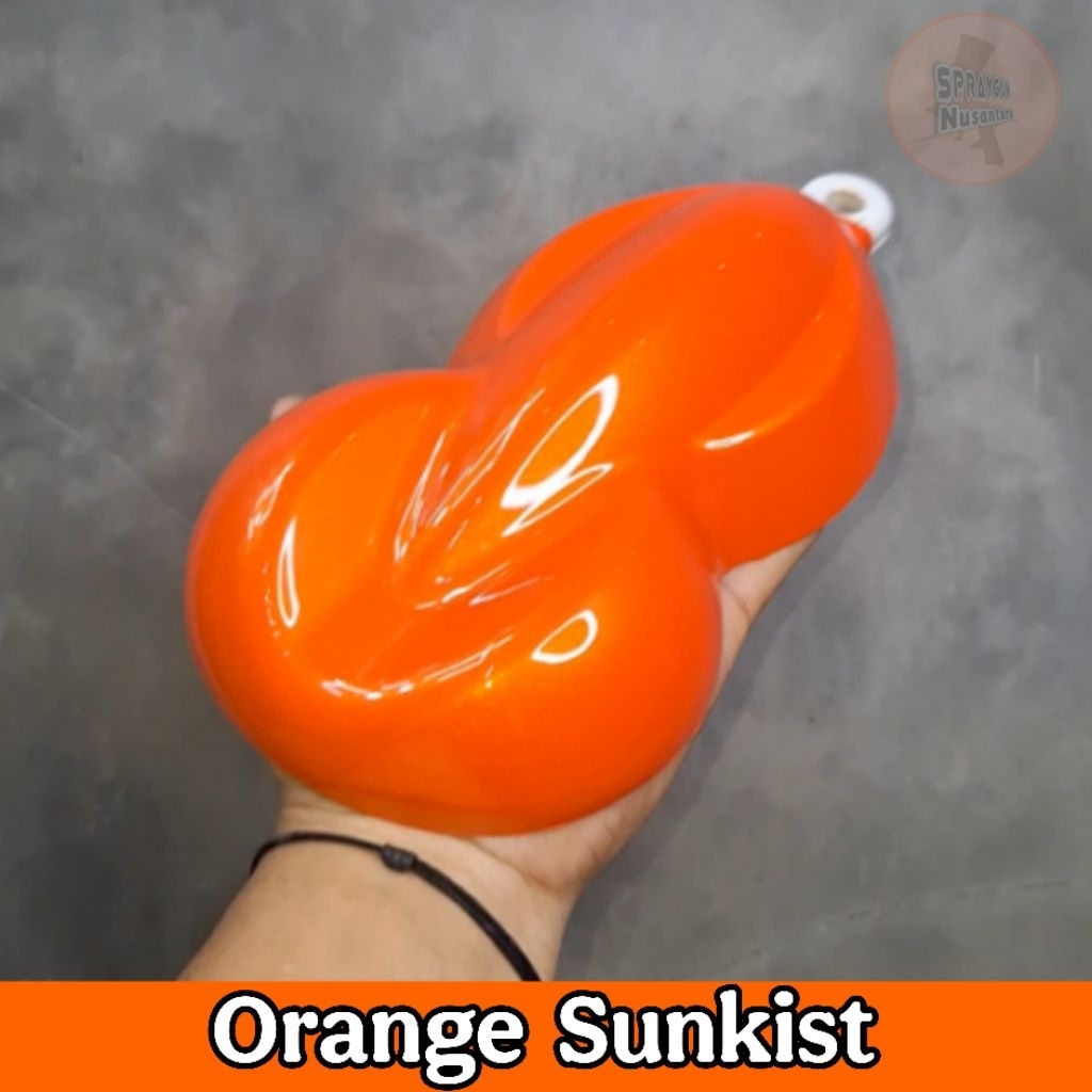 Orange Sunkist - Cat Motor Mobil