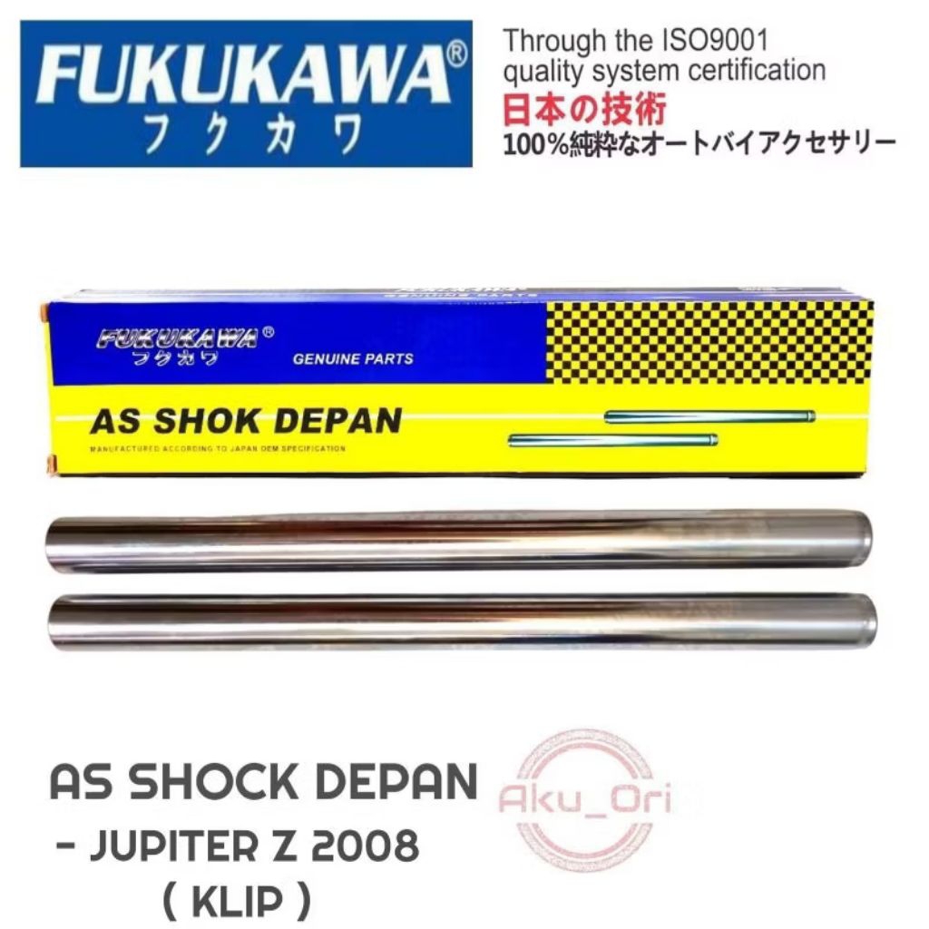 AS SHOCK BREAKER JUPITER Z 2008 FUKUKAWA as shockbreaker depan set jupiter z 2008 klip