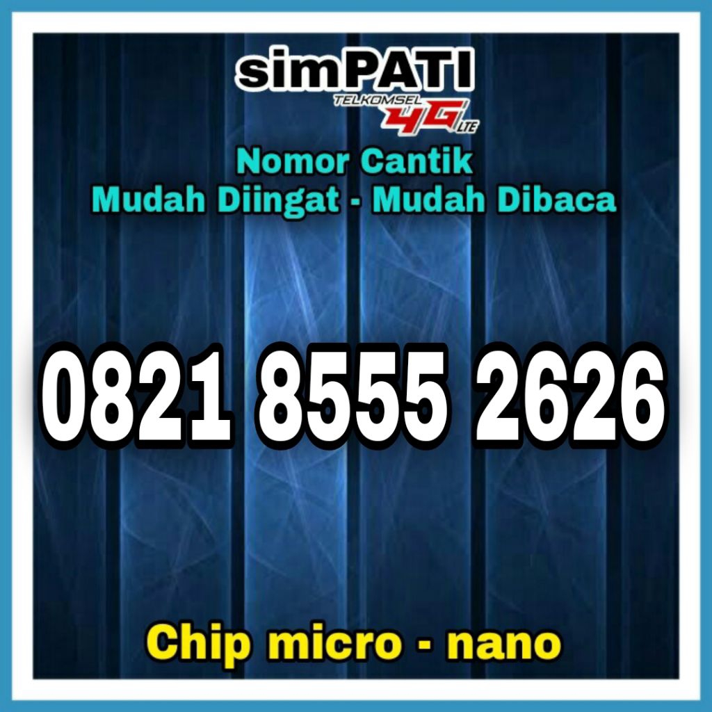 Nomor Cantik Simpati 0813 9910 9000 Kartu Perdana Telkomsel Nomer Rapih