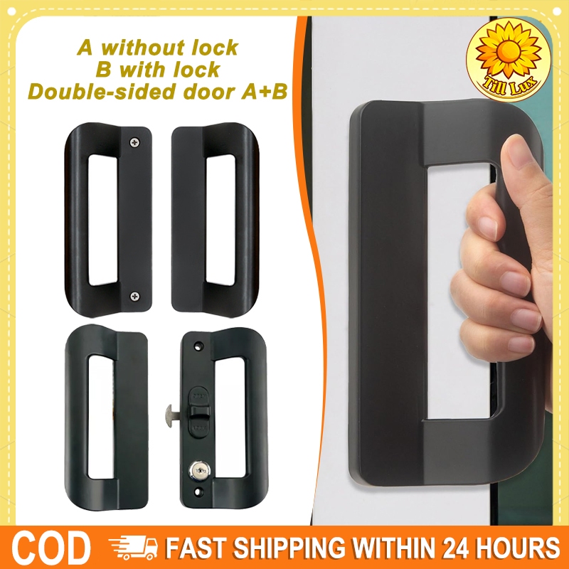 Handle Tarikan Pintu Geser - Almunium Gagang Sleding Minimalis Modern Rumah