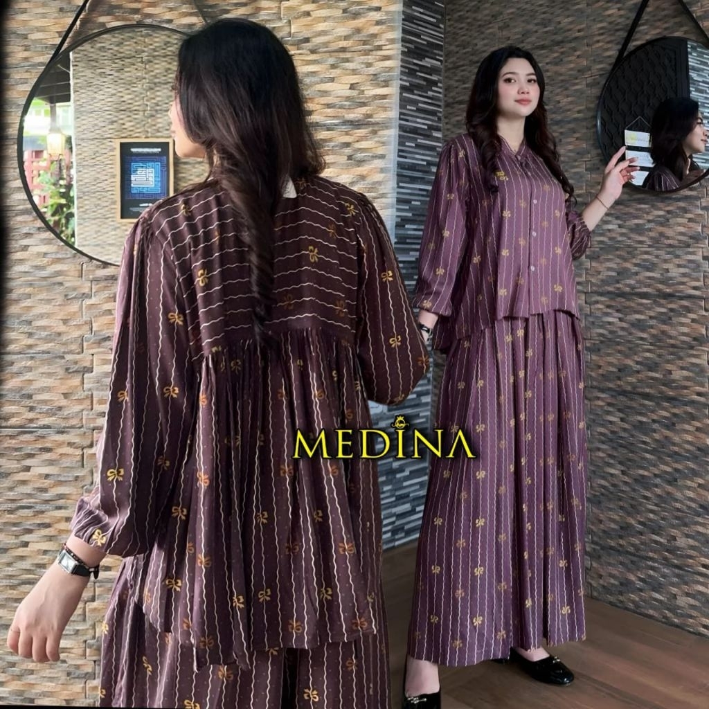 ONE SET KULOT KLOK NAGITA BY MEDINA MAHARAJAA