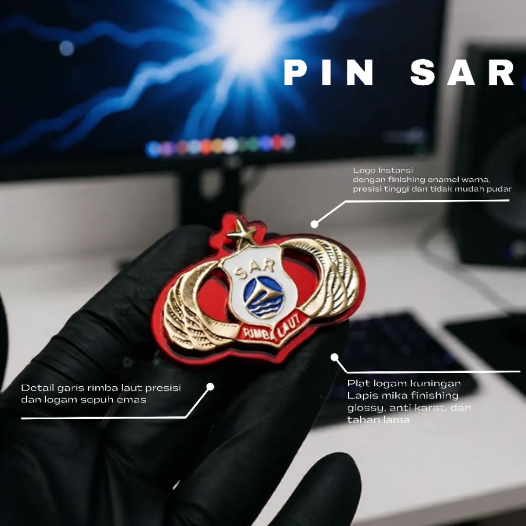 PIN SAR BRIVET SAR RIMBA LAUT