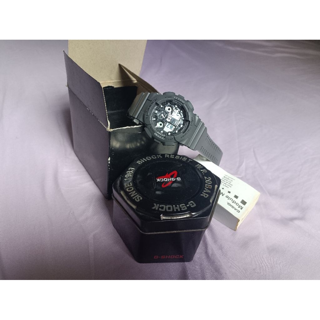 G-Shock GA-100CF Second Original Mulus