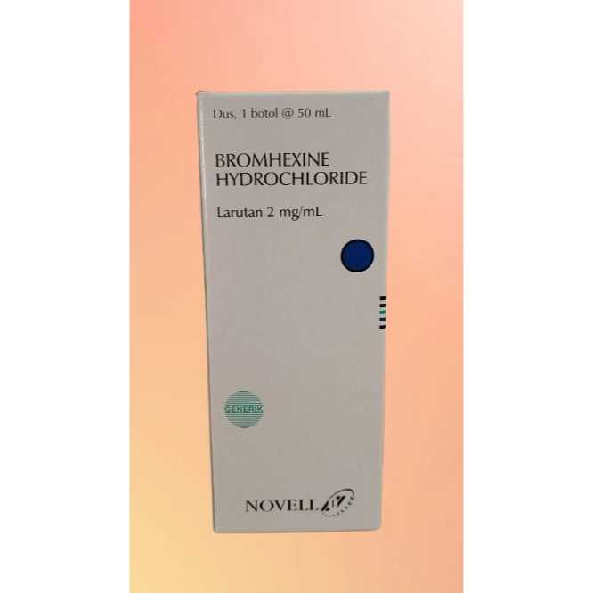 BROMHEXIN HCL LARUTAN UAP SESAK NAPAS 50 ML
