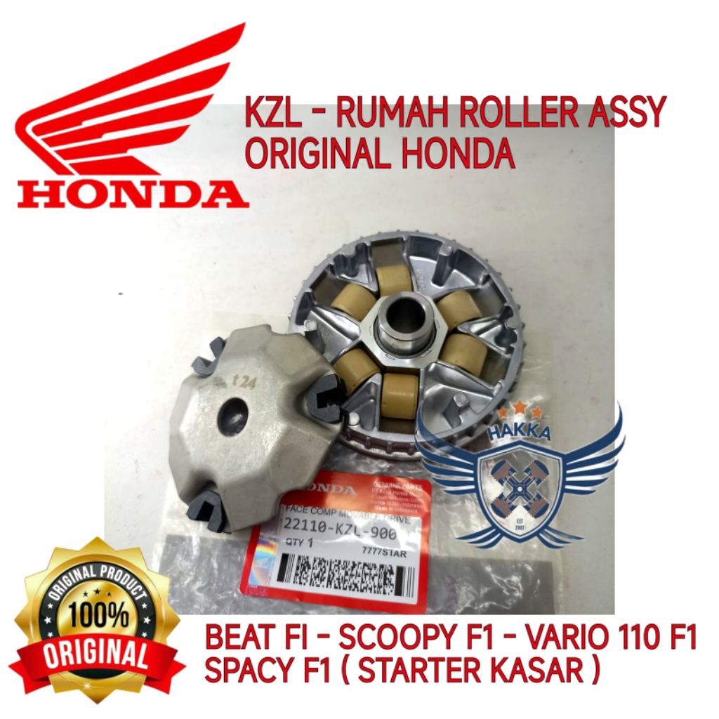 KZL RUMAH ROLLER ASSY ASLI HONDA BEAT FI, RUMAH ROLLER ASSY ASLI HONDA SCOOPY FI, RUMAH ROLLER ASSY 