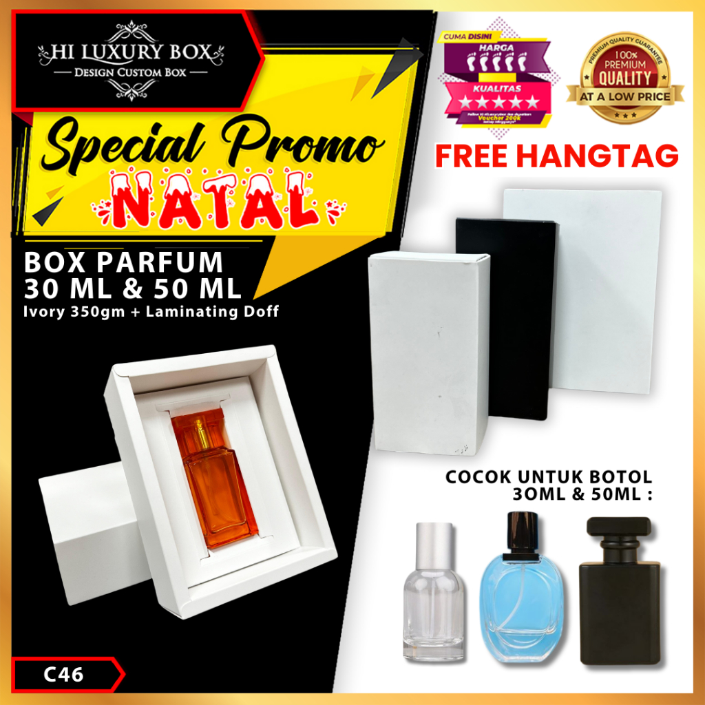 Box Parfum 30 ml / 50 ml | Sliding Box Parfum Lelabo | Polosan | C46