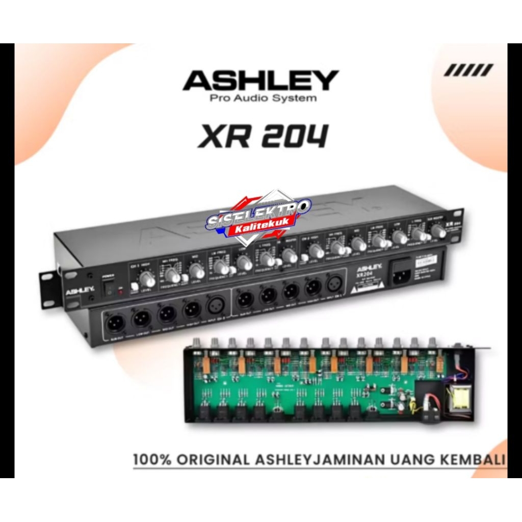 Crossover Ashley XR 204 crossover Ashley xr204 crosover Ashley xr204 4 way
