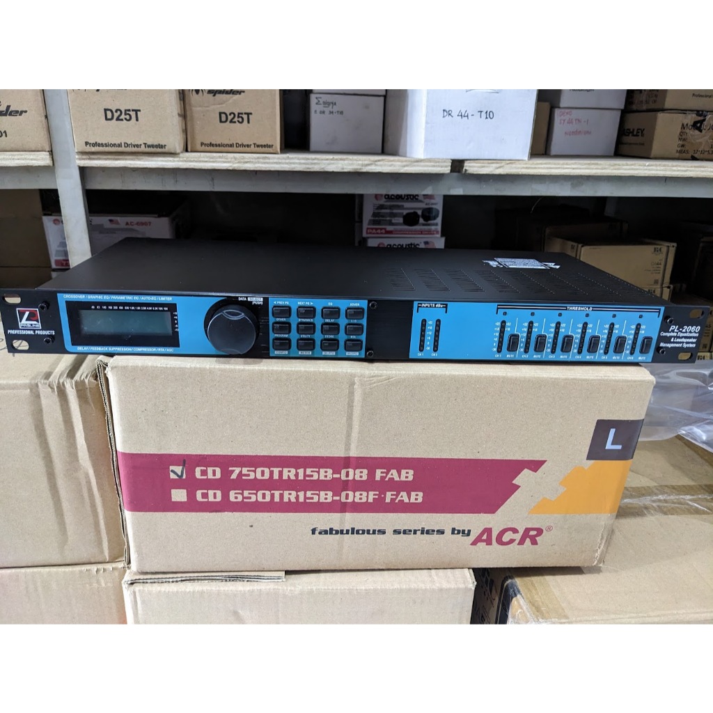 MANAGEMANT PASLINE PL 2060 PROFESIONAL AUDIO SIGNAL PROSSESOR PASLINE PL2060