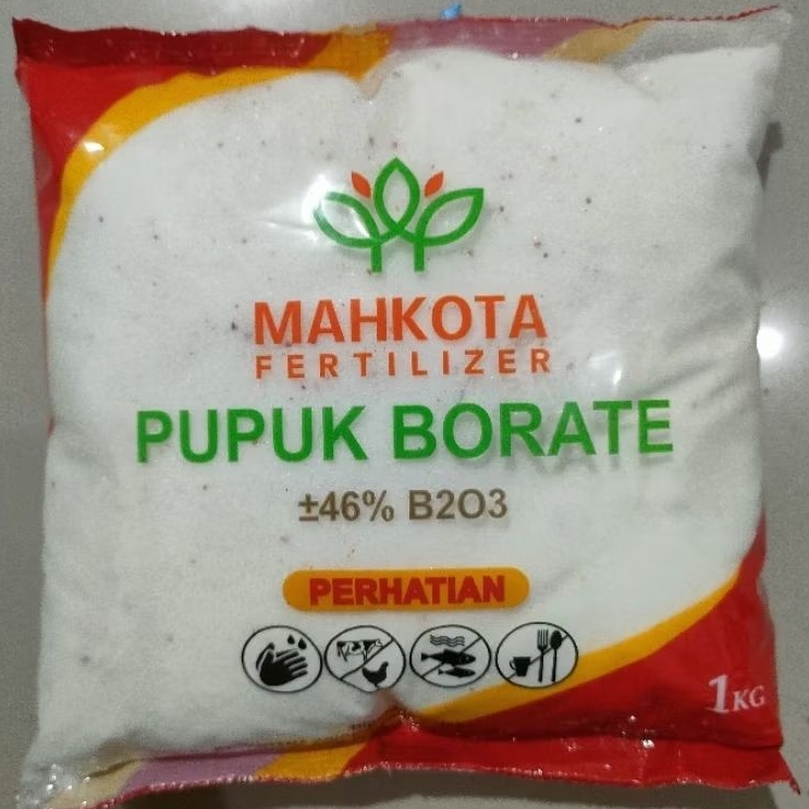 PUPUK MAHKOTA BORATE 1 KG | MAHKOTA FERTILIZER