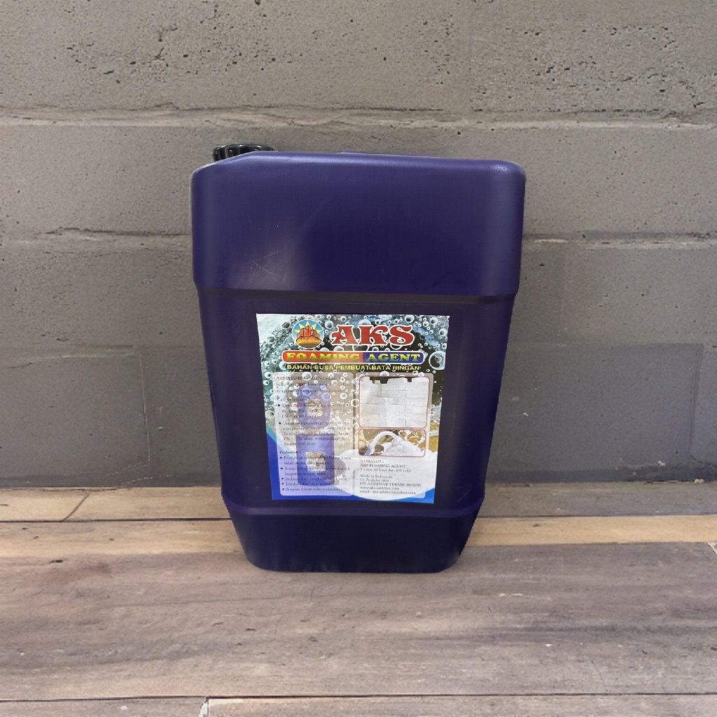 cairan foaming agent busa bata ringan ukuran 20 liter