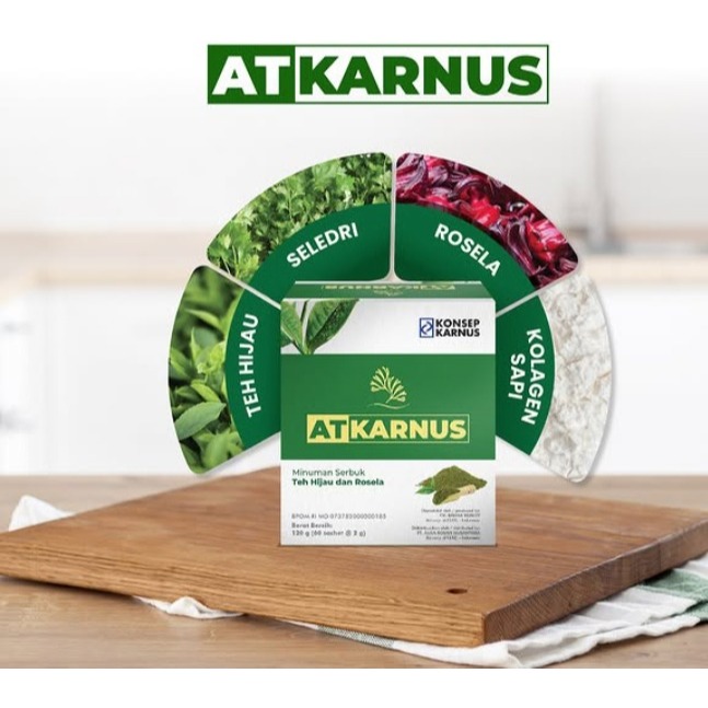 AT KARNUS - KEMASAN BARU ALGA TEA PACK ORIGINAL