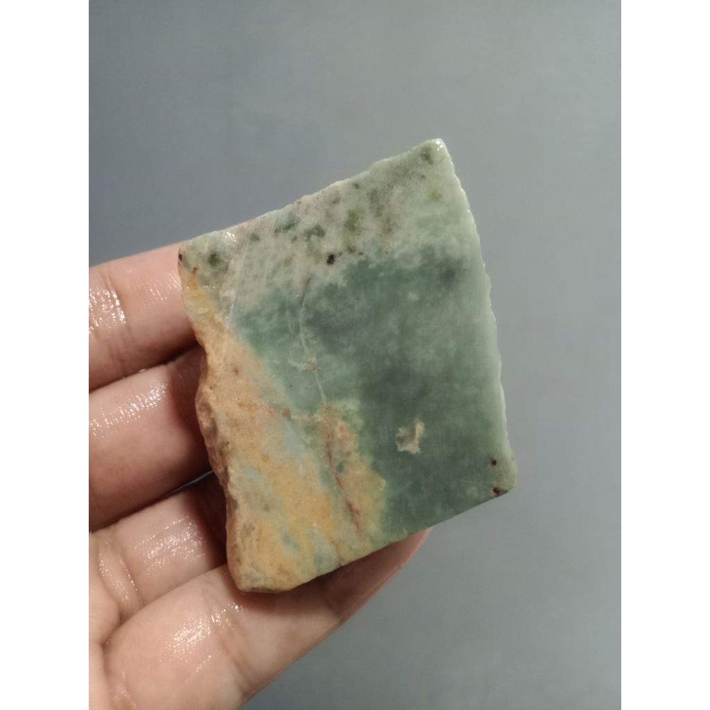 Rough Bahan Jadeite Jade Nabire / Giok Nabire Papua