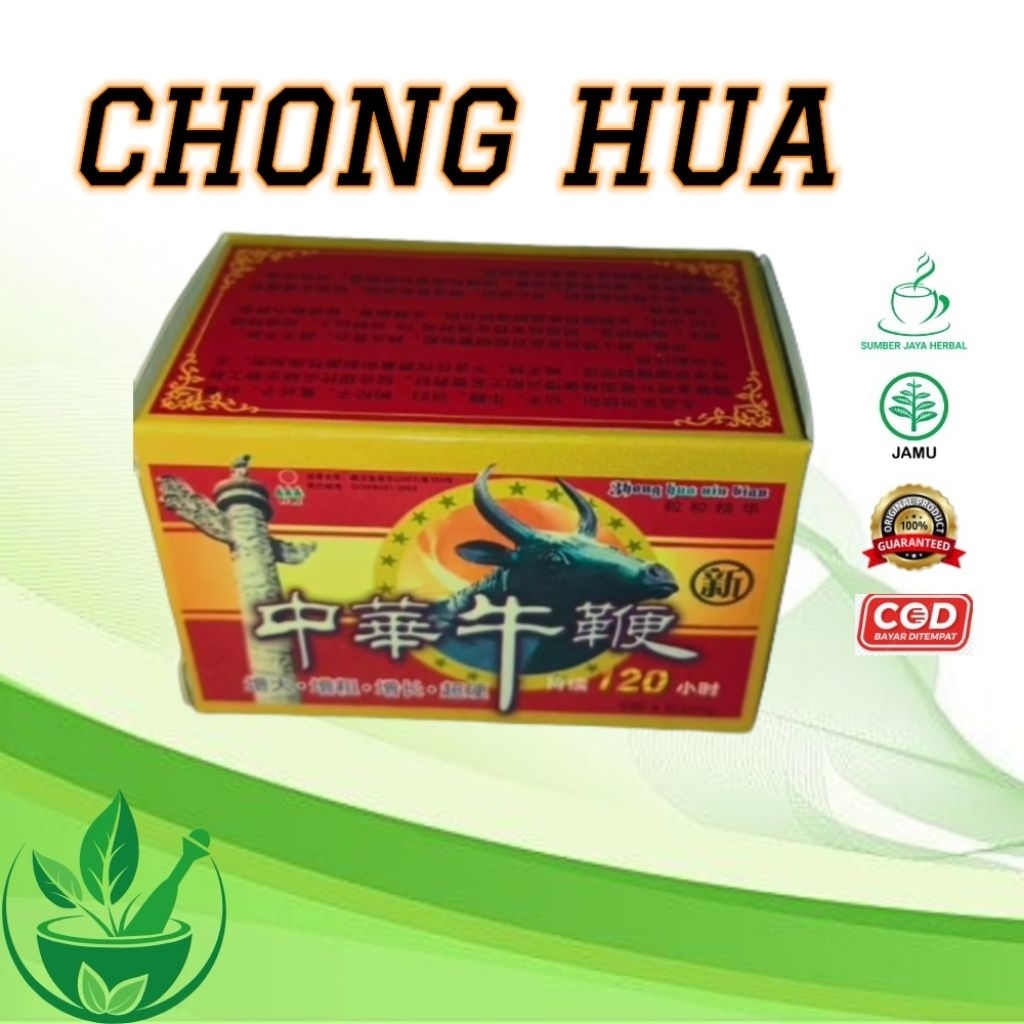 Chong Hua Kapsul Herbal Ramuan China - Dukung Stamina dan Vitalitas Pria