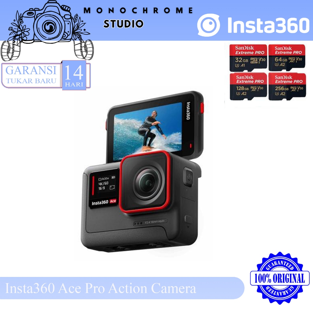 Insta360 Ace Pro Action Camera Insta 360 Garansi Resmi Action Cam 360