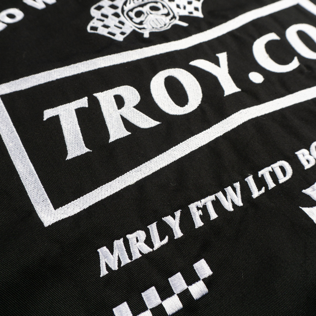 TROY COMPANY Work Shirt Black Without Limits - Workshirt Kemeja Kerja PDH Hitam WSN 3458