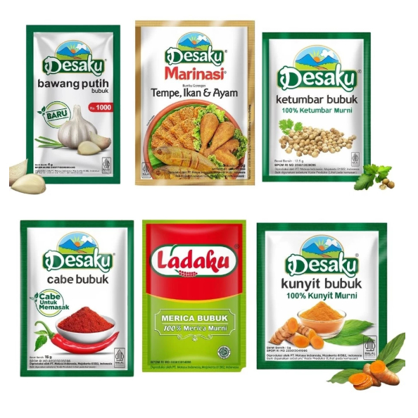 Bumbu Desaku Instan Lengkap jual ecer