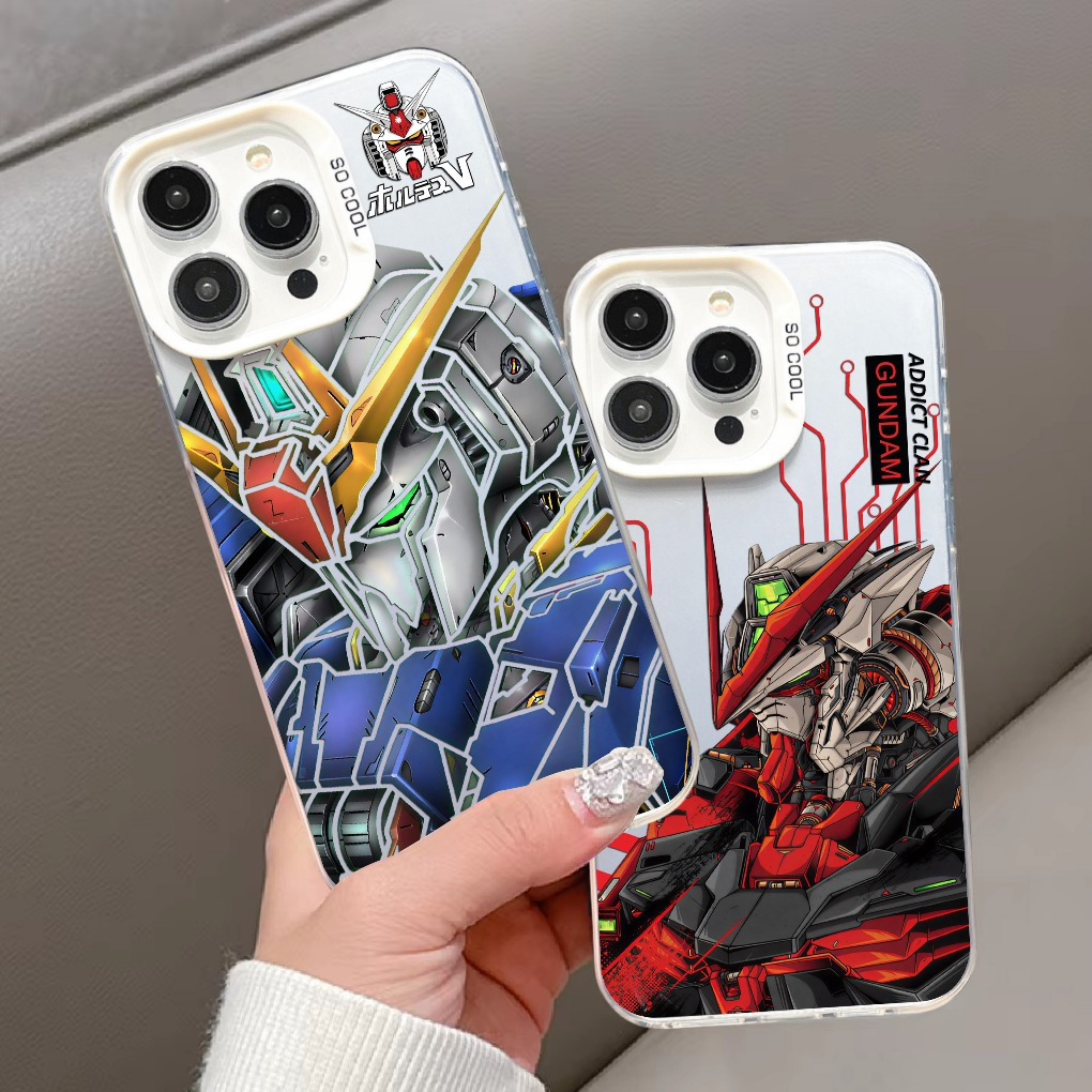 [G07] GUNDAM Case Glossy Untuk VIVO Y02 Y02T Y03 Y03T Y12S Y15S Y16 Y17 Y18 Y17S Y19S Y20 Y21 Y21s Y