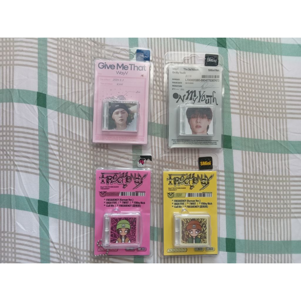 Smini Only Album WayV Kun Yangyang On My Youth, Give Me That, Frequency