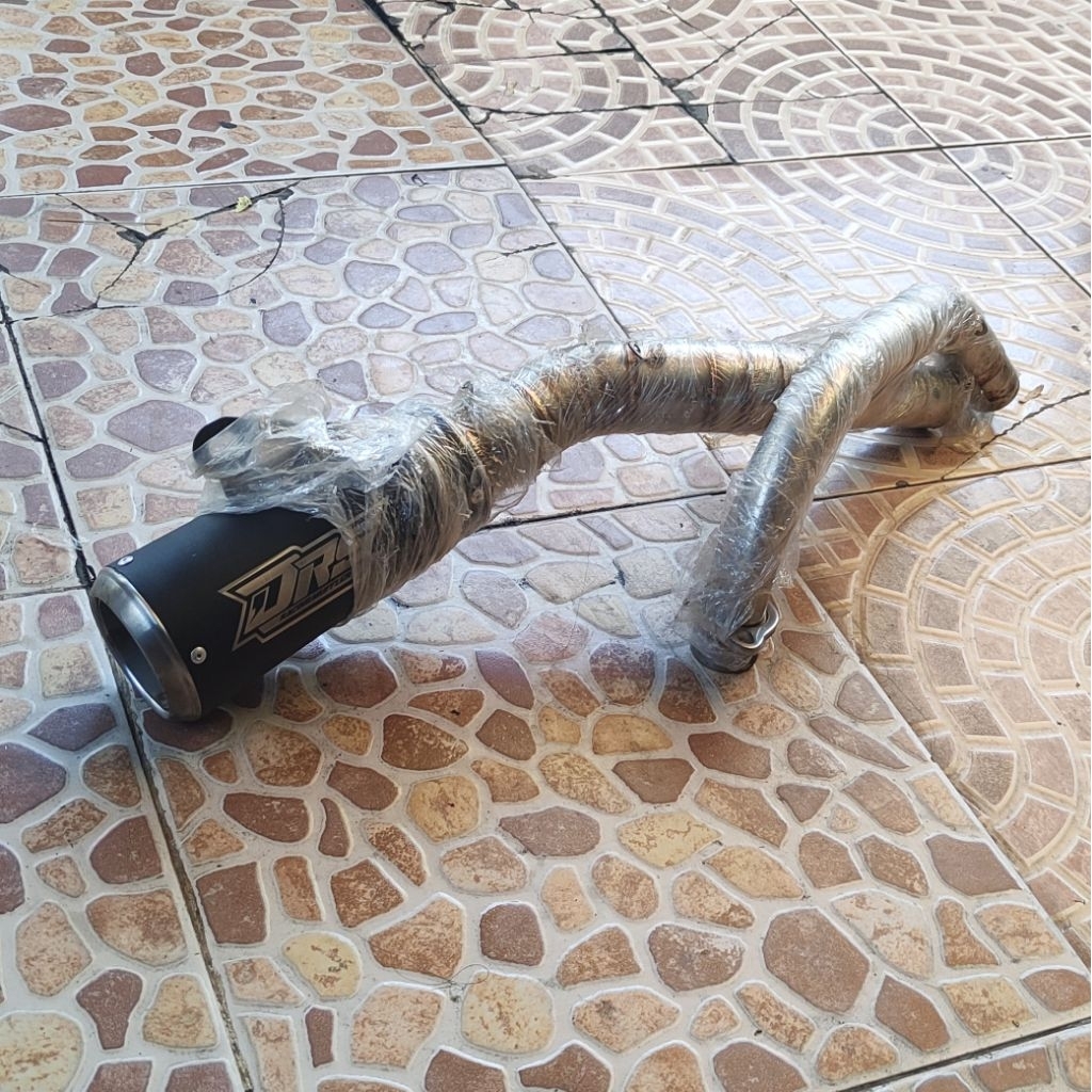 Silencer Knalpot DRS Motor Racing - Silencer Factory Muffler Matic Bebek SNI 50mm