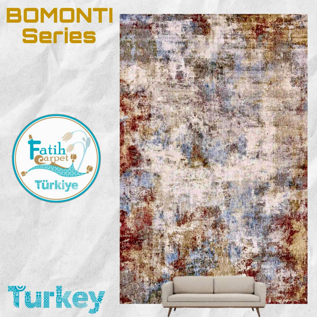 Karpet Abstrak Bomonti Import Turki - B7