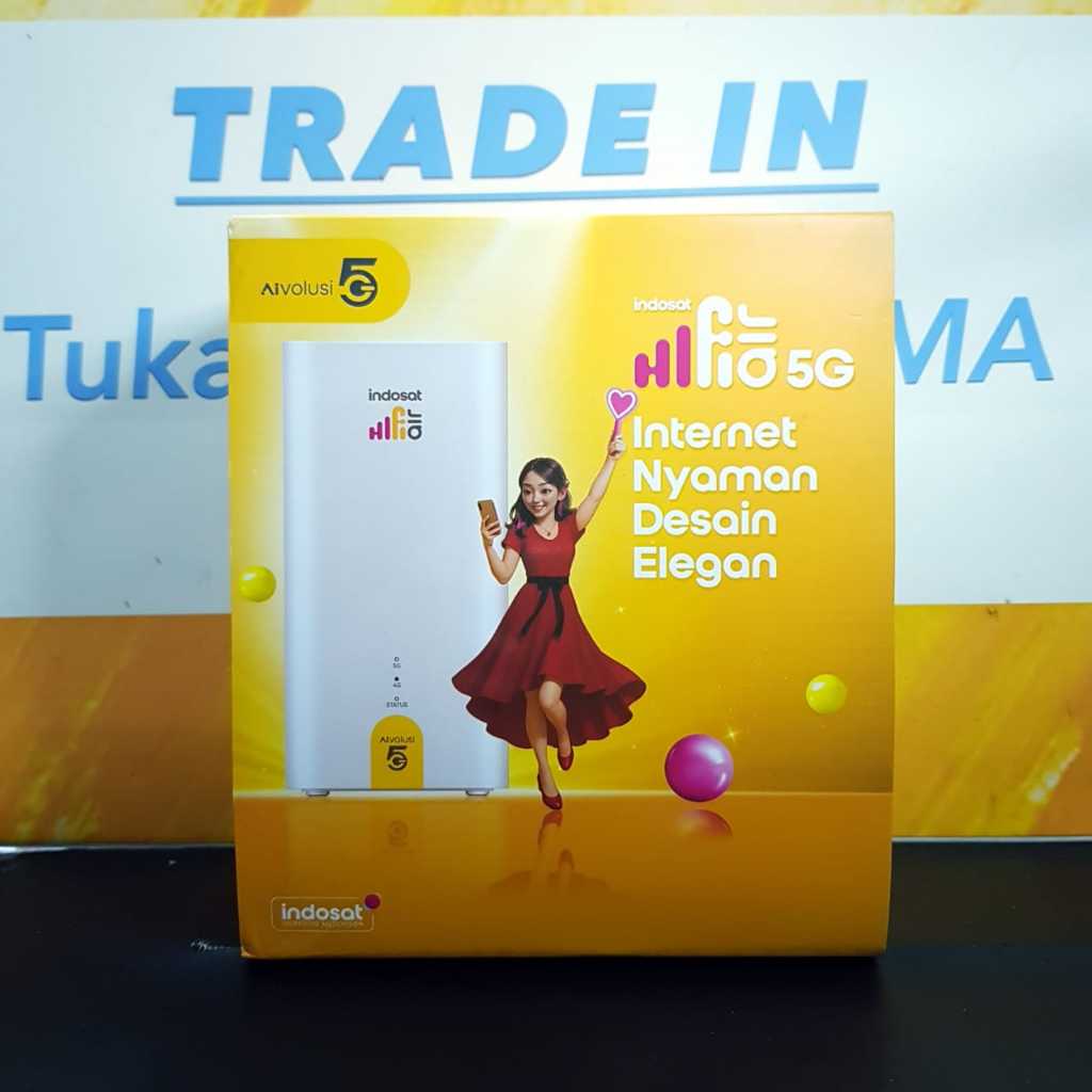 Indosat Hi-Fi Air 5G H2 Modem High speed 200GB